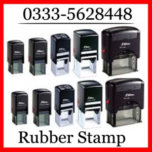 rubber stamps in all sizes