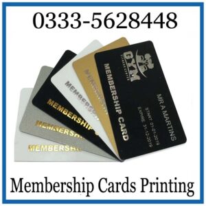 Membership Cards Printing
