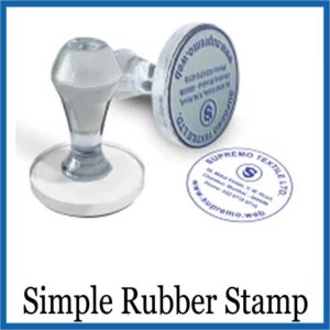 Simple Rubber Stamp Makers Islamabad